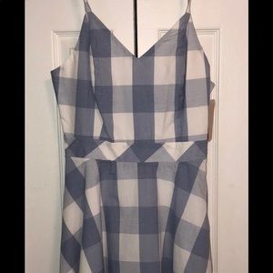 Copper Key Blue plaid NWT women’s dress